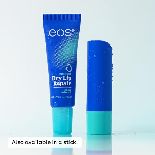 eos The Hero Lip Repair, Extra Dry Lip Treatment, 24HR Moisture, Natural Strawberry Extract, 0.35 fl oz, 2-Pack