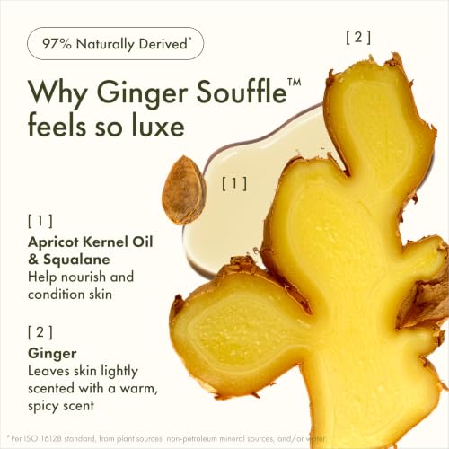 Origins Ginger Souffle Whipped Body Cream | Body Butter For Dry Skin | With Ginger, 6.7 Fl Oz