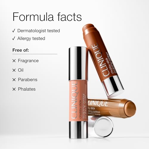 Clinique Chubby Stick Sculpting Contour For All Skin Types | Cream Contouring Stick, Curvy Contour