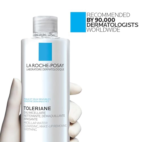 La Roche-Posay Micellar Water Makeup Remover for Sensitive Skin, 13.52oz