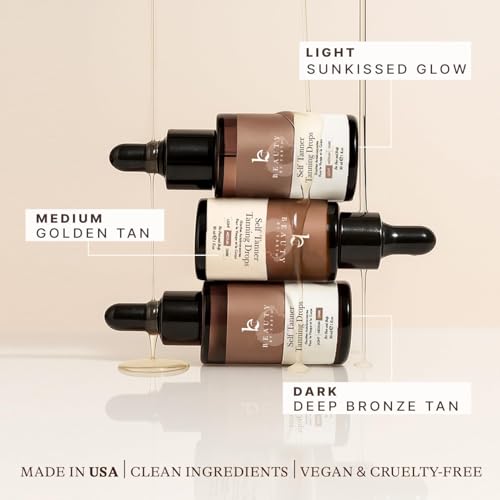 Self Tanning Drops - USA Made with Natural & Organic Ingredients