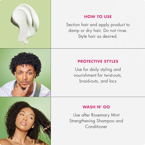 Mielle Organics Rosemary Mint Styling Cream (8oz)