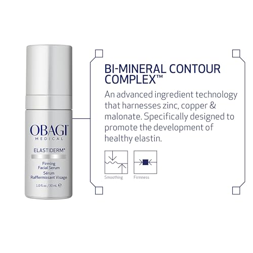 Obagi ELASTIderm Facial Serum – Firming Face Serum with Patented Bi-Mineral Contour Complex Clinically Proven to Target Signs Of Skin Aging – 1 oz