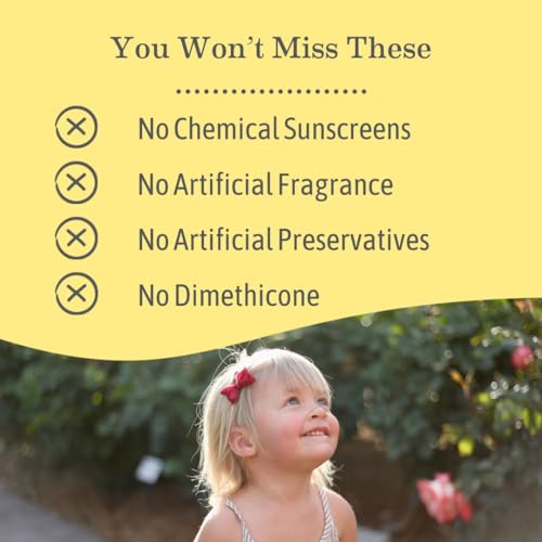 Earth Mama Baby Face Mineral Sunscreen Stick SPF 40-0.74 oz - Non-Nano Zinc - Broad Spectrum Sunscreen for Babies, Kids & Family - Water Resistant Sun Protection