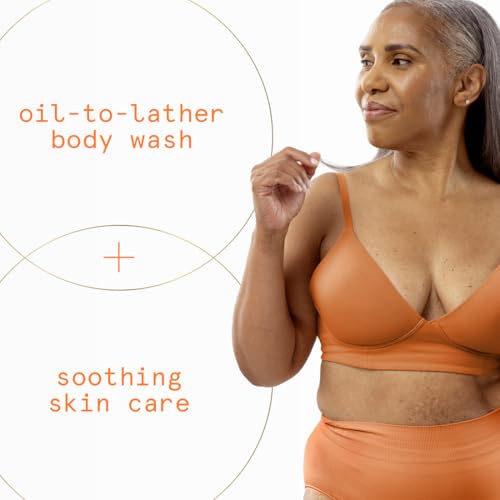 Dove Shower Body Oil Wash for Women, 14.2 oz