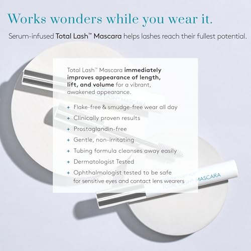 Colorescience, Total Lash Peptide Serum Mascara, Dark Brown