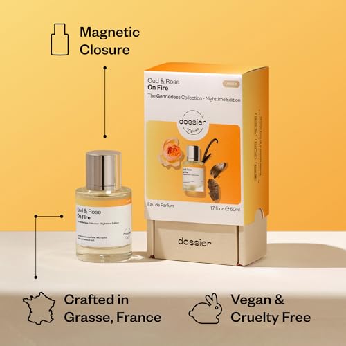 Dossier Originals - Oud & Rose on Fire - Smoky Floral Oud - Unisex EDP