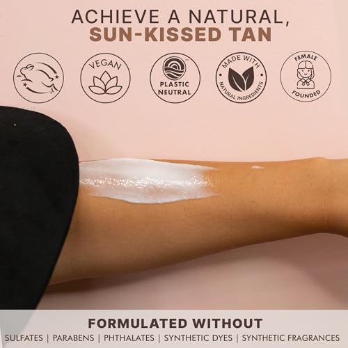 Beauty by Earth Self Tanner - USA Made with Natural & Organic Ingredients