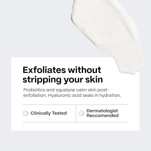 Mad Hippie MicroDermabrasion Facial – Exfoliating Face Scrub with Probiotics + AHA Fruit Acid Complex, Light Citrus Scent, 2.1 Fl Oz
