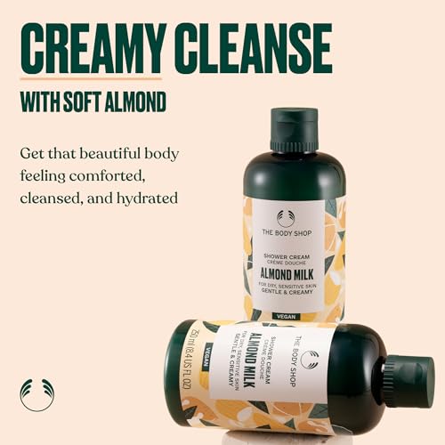 The Body Shop Almond Milk Shower Cream, 8.4 Ounce