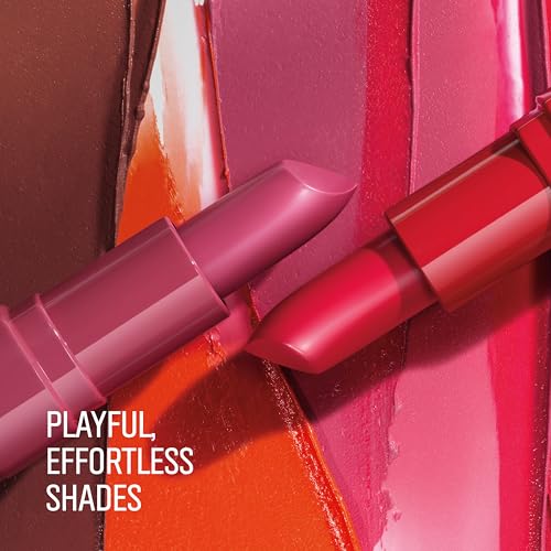 Bobbi Brown Crushed Lip Color | Hydrating, High-Pigment, Satin-Matte Lipstick | Non-Drying, Long-Lasting Wear & Lip Stain Effect, 0.12 Ounce, Bare