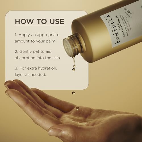 SKIN1004 Madagascar Centella TECA Soothing Toner, 50X Centella Toner for Soothing & Moisturizing, Centella Essence with TECA & PDRN, LHA for Gentle Exfoliation, Korean Skin Care, 7.10 fl.oz / 210ml