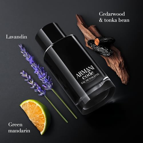 Armani Beauty Code Eau de Toilette Ambery Woody Travel Cologne Set