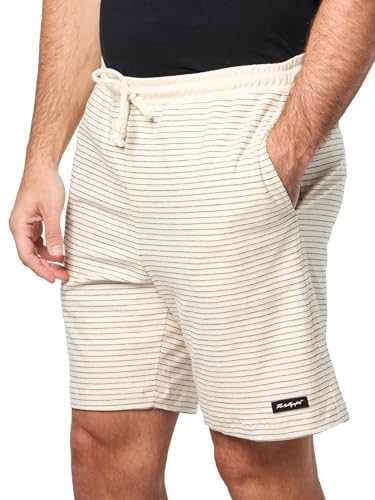 KARL LAGERFELD Paris Men's Sportswear Shorts, Natural, Small