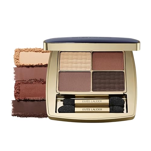 Estée Lauder The Essential Eyeshadow Quad Long-Lasting Palette | Shape, Sculpt, Magnify, Gallery Hop, 0.14 Ounce