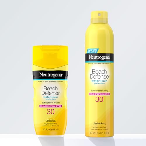 Neutrogena Beach Defense Sunscreen Spray, SPF 30, 8.5 oz