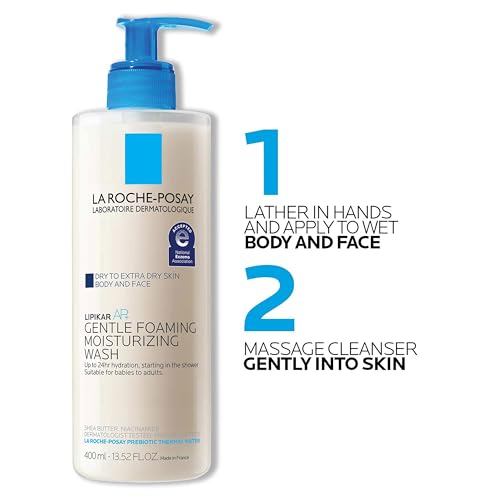 La Roche-Posay Lipikar AP+ Gentle Moisturizing Body Wash, 13.52oz