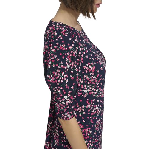 Tommy Hilfiger Women's Dresses Dress,Sky Captain/Bloom,6