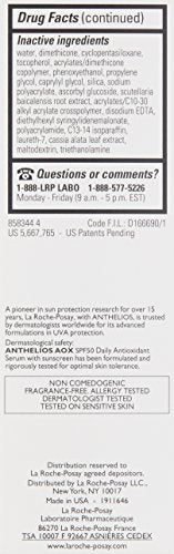 La Roche-Posay Anthelios AOX Antioxidant Serum with Sunscreen SPF 50 1oz