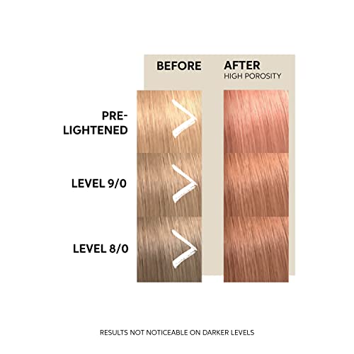 Wella Professionals Color Fresh Mask | Peach Blush | Natural Shade | Hair Color-Depositing Mask | Vegan Formula with Avocado Oil | Zero Damage | Silicone Free | 5 Fl Oz