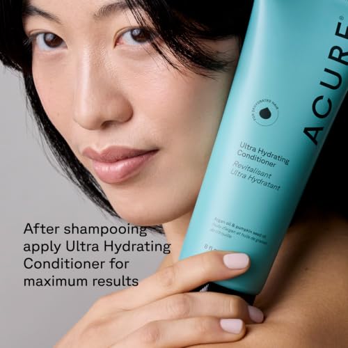 Acure Ultra Hydrating Shampoo - Moisturize and Soften Hair - 8 fl oz
