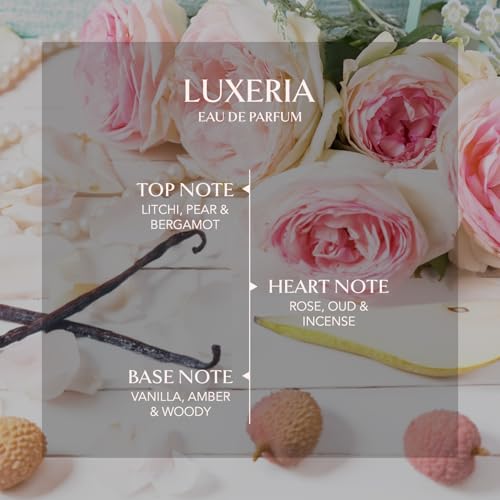 EMBAROUGE LUXERIA Eau de Parfum | 100 ml | Perfume for Women