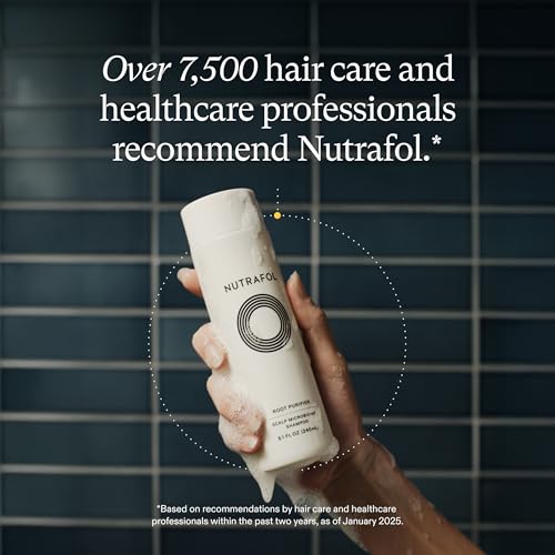 Nutrafol Shampoo for Thinning Hair, Hydrating, Color Safe, 8.1 Fl Oz