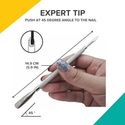 Rui Smiths Cuticle Pusher Style 106 - Dual Ended Stainless Steel Tool