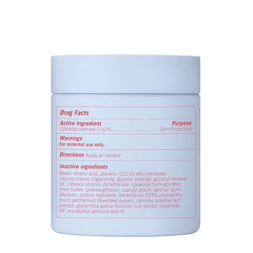 First Aid Beauty Ultra Repair Cream, Intense Hydration - Clinically Tested Face & Body Moisturizer with Colloidal Oatmeal - Supports Eczema & Dry Skin Barrier Repair - Fragrance Free - 6 oz