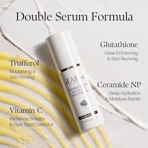 d'alba Piedmont White Truffle Double Serum All-in-one Multi Balm (0.35 oz)