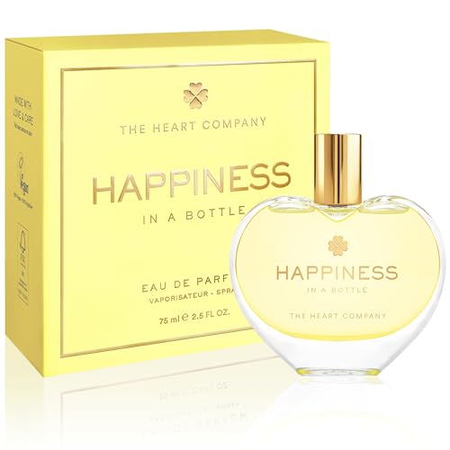 Happiness in a bottle - Perfume for Women - Uplifting Citrus Eau de Parfum, Bergamot, Mandarin & Grapefruit - Fresh Everyday Happy Fragrance, Vegan, Clean, Made in USA - 75ml (2.5 oz)