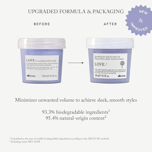 Davines LOVE SMOOTHING/Mask Long-Lasting Anti-Frizz Sleek & Shine 8.5 FlOz
