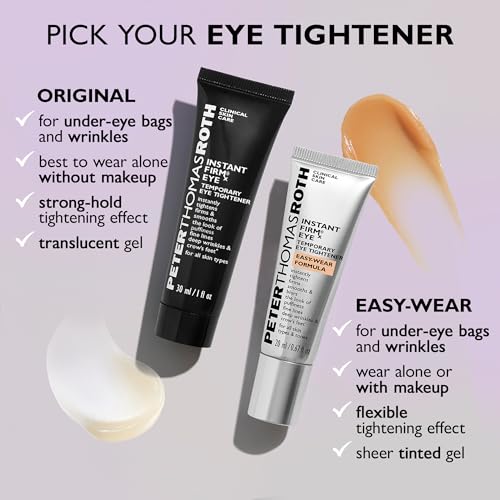Peter Thomas Roth | Instant FIRMx® Eye Temporary Eye Tightener Easy-Wear Formula | For Firming Under-Eye Bags & Wrinkles
