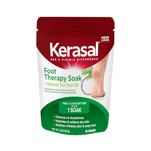 Kerasal Foot Therapy Soak, Foot Soak for Achy, Tired and Dry Feet, 2 lbs
