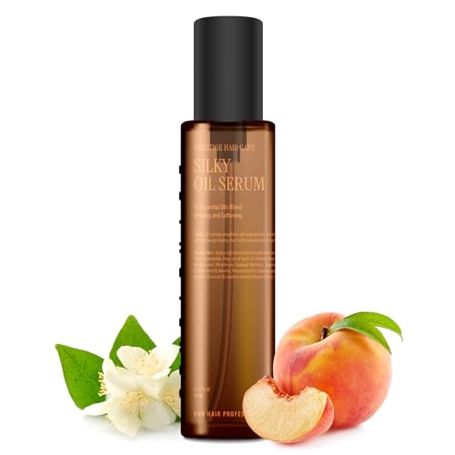 CURLYSHYLL Silky Oil Serum, Lightweight Non-Greasy Hair Oil for Frizz, 70ml