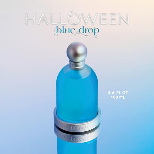 Halloween Blue Drop Eau de Toilette For Women, Citrus Floral, 3.4 Fl Oz