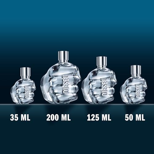Diesel Only the Brave Eau de Toilette Spray Cologne for Men, Notes of Lemon, Rosemary, and Sensual Ambery Wood, Fresh and Powerful Fragrance, Long-Lasting, 1.7 FL. Oz.