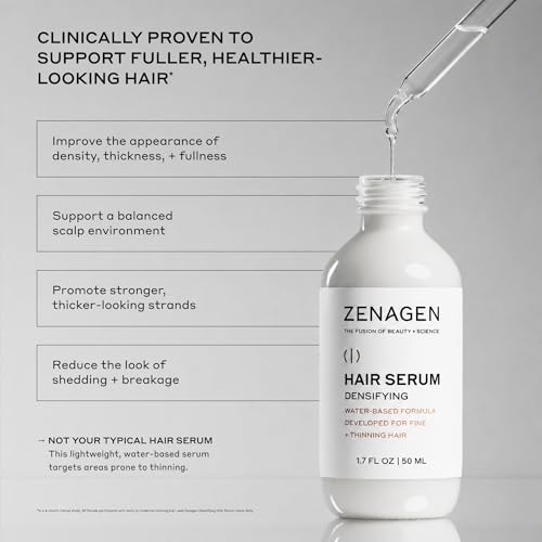 Zenagen Densifying Hair Serum | Boosts Hair Density 1.7 Fl Oz