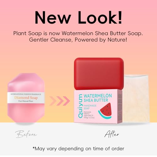 QUIYUM Watermelon & Niacinamide Skincare Set for Women Teens Girls, 10PCS