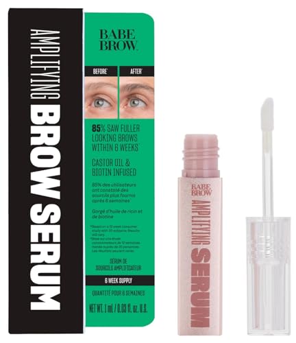 Babe Original Amplifying Brow Serum for Thicker-Looking Brows with Biotin