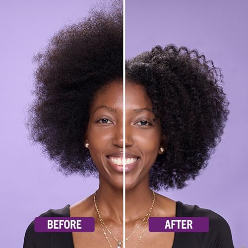 Aunt Jackie's Curls & Coils Curl La La Foam-a-licious Styling Mousse, 8.5 fl oz - Triple Moisture for Flexible Hold and Defined Curls