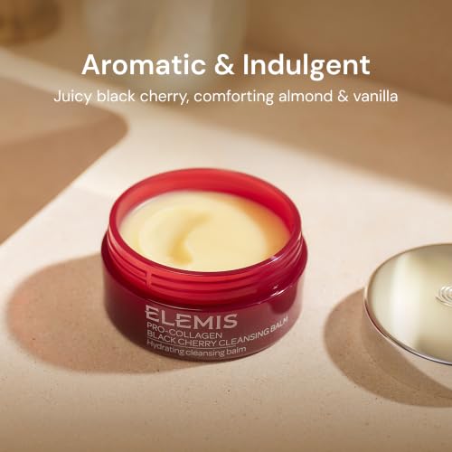 ELEMIS Pro-Collagen Black Cherry Cleansing Balm,3-in-1 Facial Cleanser,100g