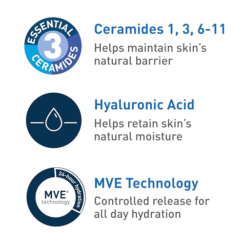 CeraVe Ultra-Light Moisturizing Gel, Niacinamide Face Moisturizer, 1.75oz