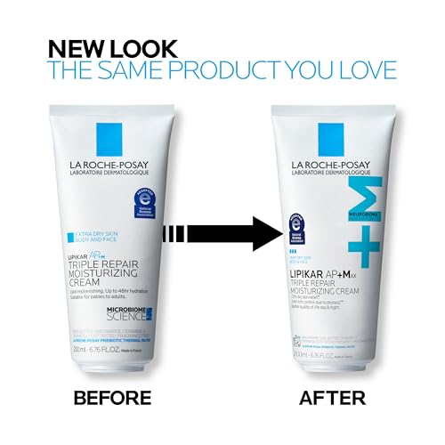 La Roche-Posay Lipikar AP+MAX Triple Repair Moisturizing Body Cream, 6.7oz