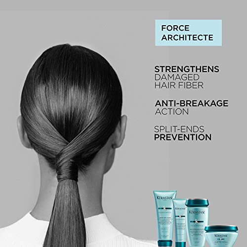 Kerastase Resistance Force Architecte Shampoo - Reconstructing Repair Shampoo For Weak and Damaged Hair, Formulated With Pro-Keratine Complex, 8.5 Fl Oz