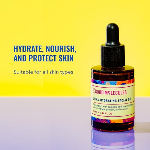 Good Molecules Ultra-Hydrating Facial Oil, Face Oil for Dry Skin, 13 ml