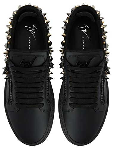 Giuseppe Zanotti, Gz94 Low-Top Sneakers Leather, 11, Black