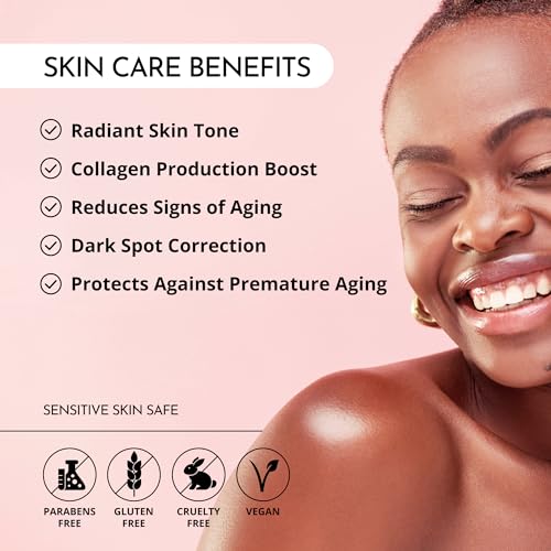 MAELOVE Glow Maker Vitamin C Serum with Vitamin E & Ferulic Acid, 1 fl oz