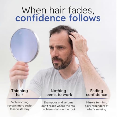 Peptonix Copper Peptide Serum System - For Fuller-Looking, Thicker-Looking Hair and Healthy Scalp (3 Month Supply)