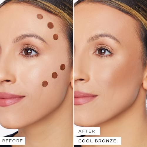 tarte sculpt tape contour – Lightweight Cream Bronzer with Shea Butter for Blendable, Buildable Contour & Natural Looking Sculpted Glow, Vegan & Cruelty-Free, travel size, cool bronze
